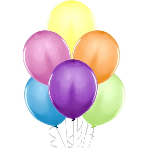 PMU Balloons 11 Inch PartyTex Premium Neon Assortment Latex Pkg/12