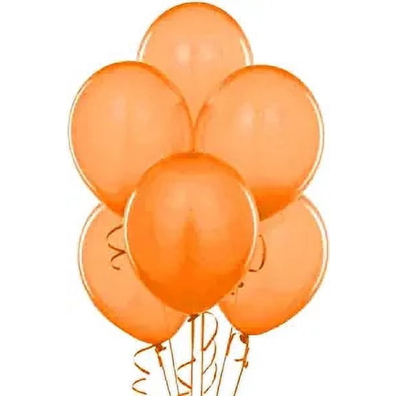 PMU Balloons 11 Inch PartyTex Premium Neon Orange Latex Pkg/25