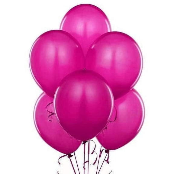 PMU Balloons 11 Inch PartyTex Premium Raspberry Magenta Latex Pkg/100