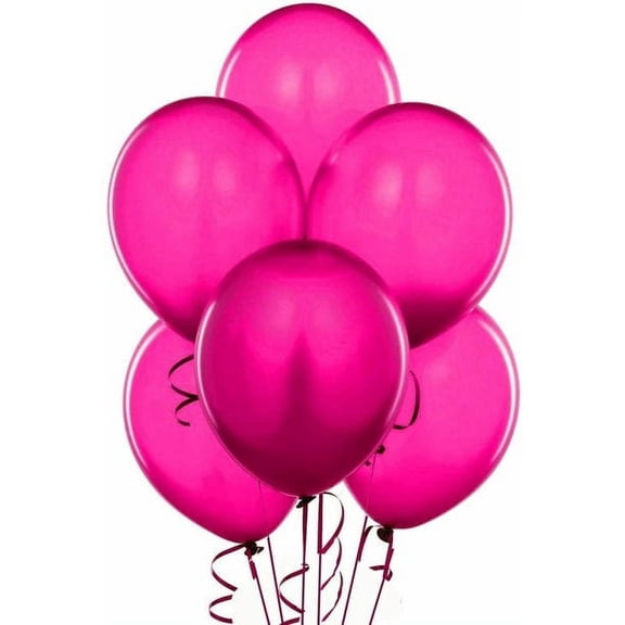 PMU Balloons 11 Inch PartyTex Premium Raspberry Magenta Latex Pkg/100