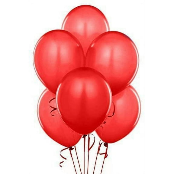 PMU Balloons 11 Inch PartyTex Premium Ruby Red Latex Pkg/100