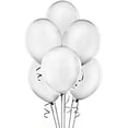 thumbnail image 1 of PMU Balloons 11 Inch PartyTex Premium Silver Latex Pkg/100, 1 of 7