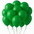 thumbnail image 1 of PMU Balloons 11 Inch PartyTex Crystal Emerald Green Latex Pkg/100, 1 of 6
