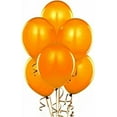 thumbnail image 1 of PMU Balloons 11 Inch PartyTex Sunburst Orange Latex Pkg/100, 1 of 7
