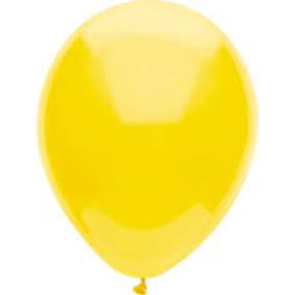 PMU Balloons 11 Inch Qualatex Citrine Yellow Latex Balloons For All Occasions (25/Pkg) Pkg/1