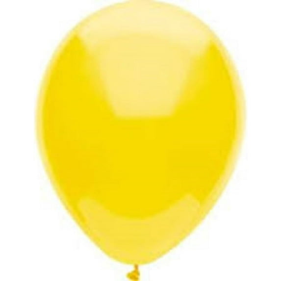 PMU Balloons 11 Inch Qualatex Citrine Yellow Latex Balloons For All Occasions (50/Pkg) Pkg/1
