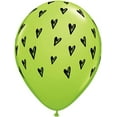 thumbnail image 1 of PMU Balloons 11 Inch Qualatex Prickly Heart Seeds Lime Latex Balloons For All Occasions (12/Pkg) Pkg/1, 1 of 1