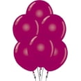 thumbnail image 1 of PMU Balloons 17 Inch PartyTex Crystal Burgundy Premium Helium Quality Latex Balloons for Photo Shoot, Wedding, Baby Shower, Birthday Party and Event Decoration Pkg/72, 1 of 1