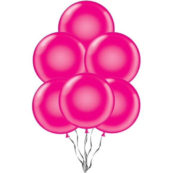 PMU Balloons 24 Inch PartyTex Premium Magenta Latex Pkg/12