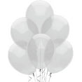 thumbnail image 1 of PMU Balloons 9 Inch PartyTex Crystal Clear Latex Pkg/144, 1 of 1