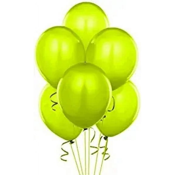PMU Balloons 9 Inch PartyTex Lime Green Latex Pkg/144