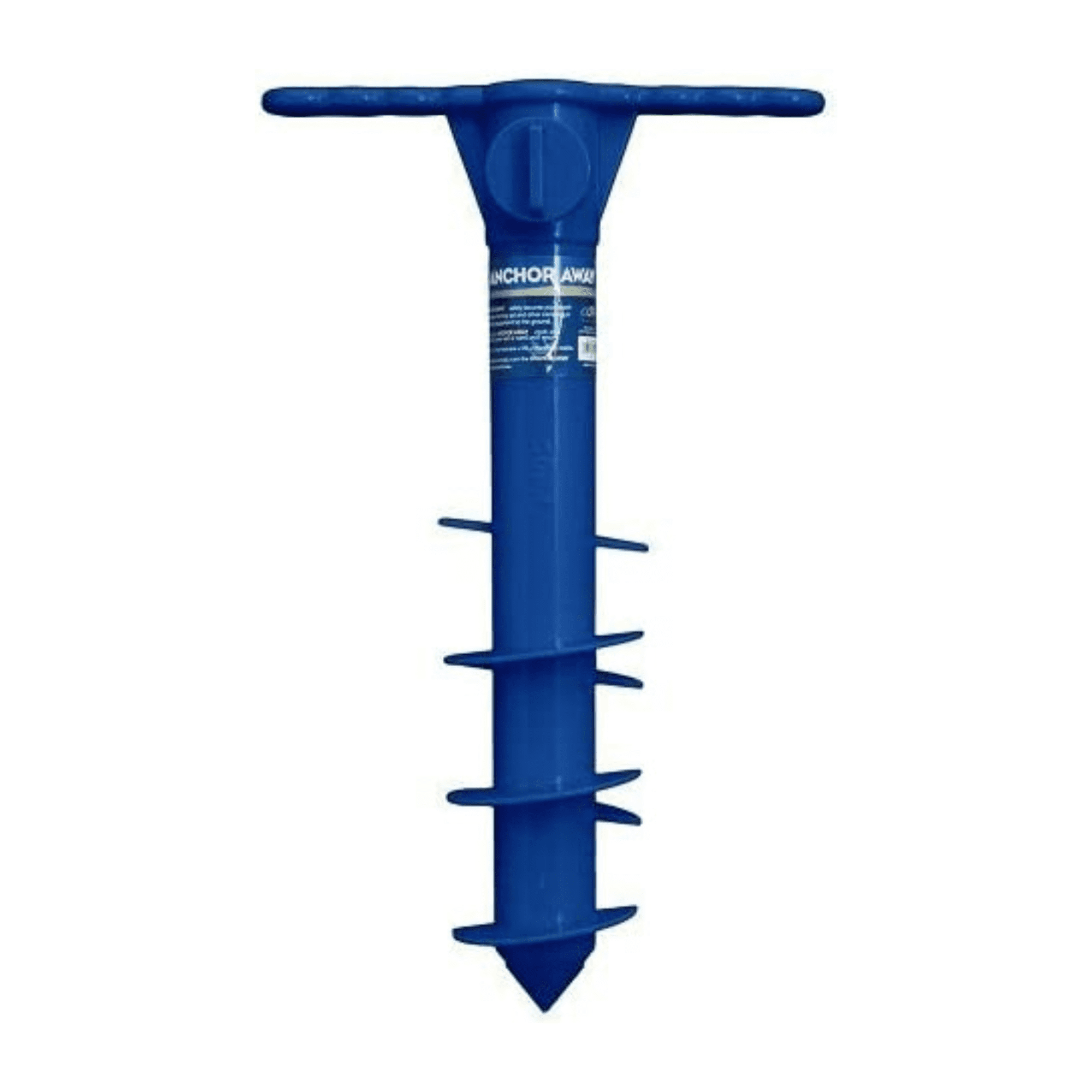 PMU Beach Umbrella Sand Anchor Blue pkg/1