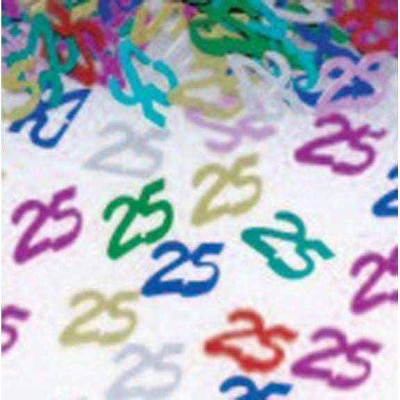 PMU Birthday Confetti 25 Silhouettes (Multi) (1/2 Oz/Pkg) Pkg/1