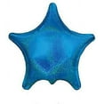 thumbnail image 1 of PMU Blue Dazzleloon Star 22 Inch Mylar Balloon Pkg/10, 1 of 1