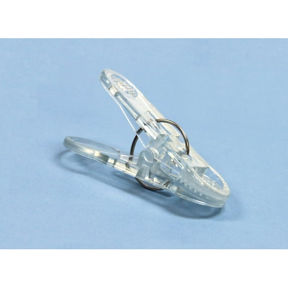 PMU Bubble/Balloon 30 gram Clip-n-Weight Clear Plastic Balloon Weights 50/Pkg