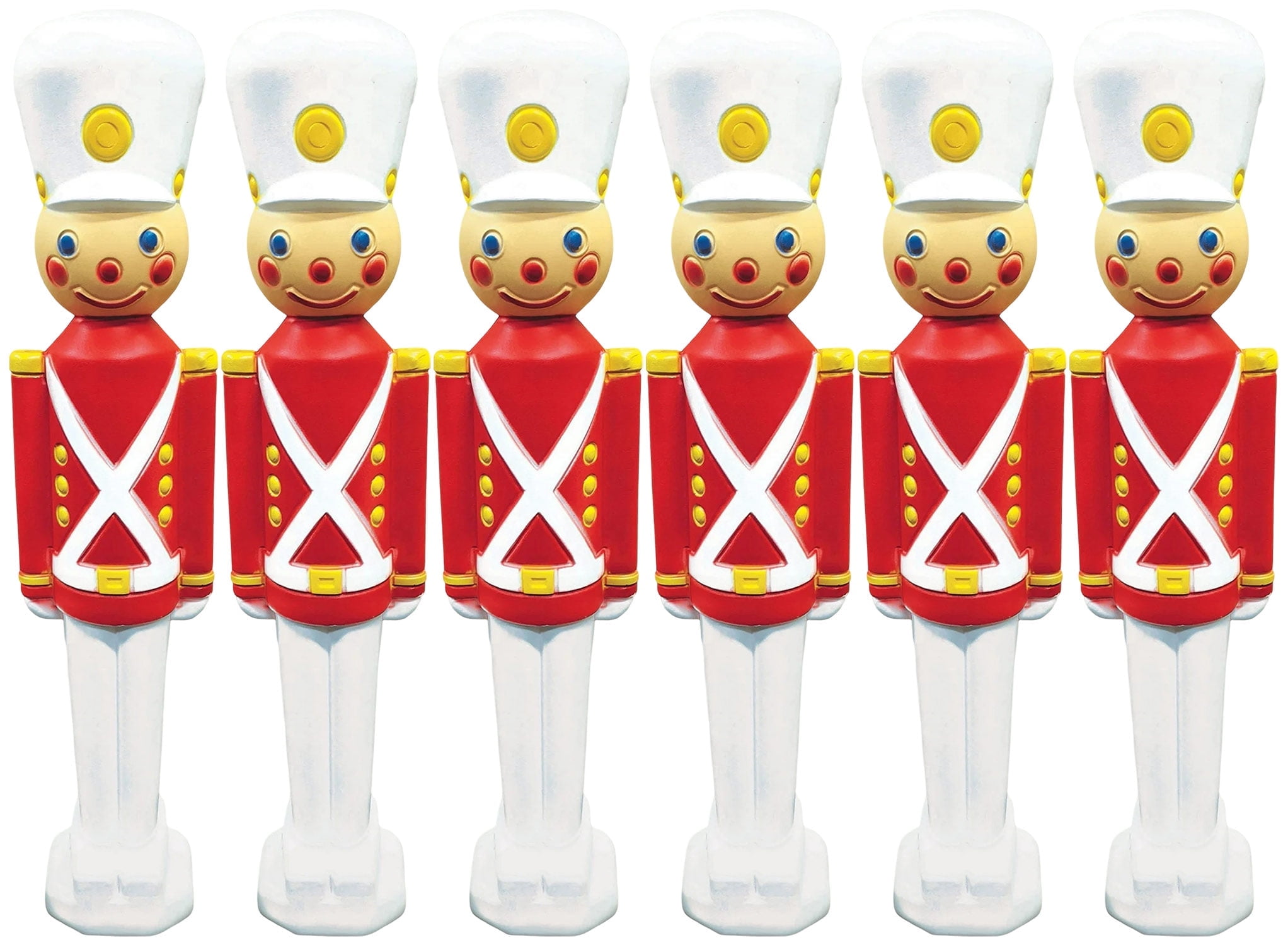 PMU Christmas Light-Up Toy Soldier 31 Inch Christmas Decoration