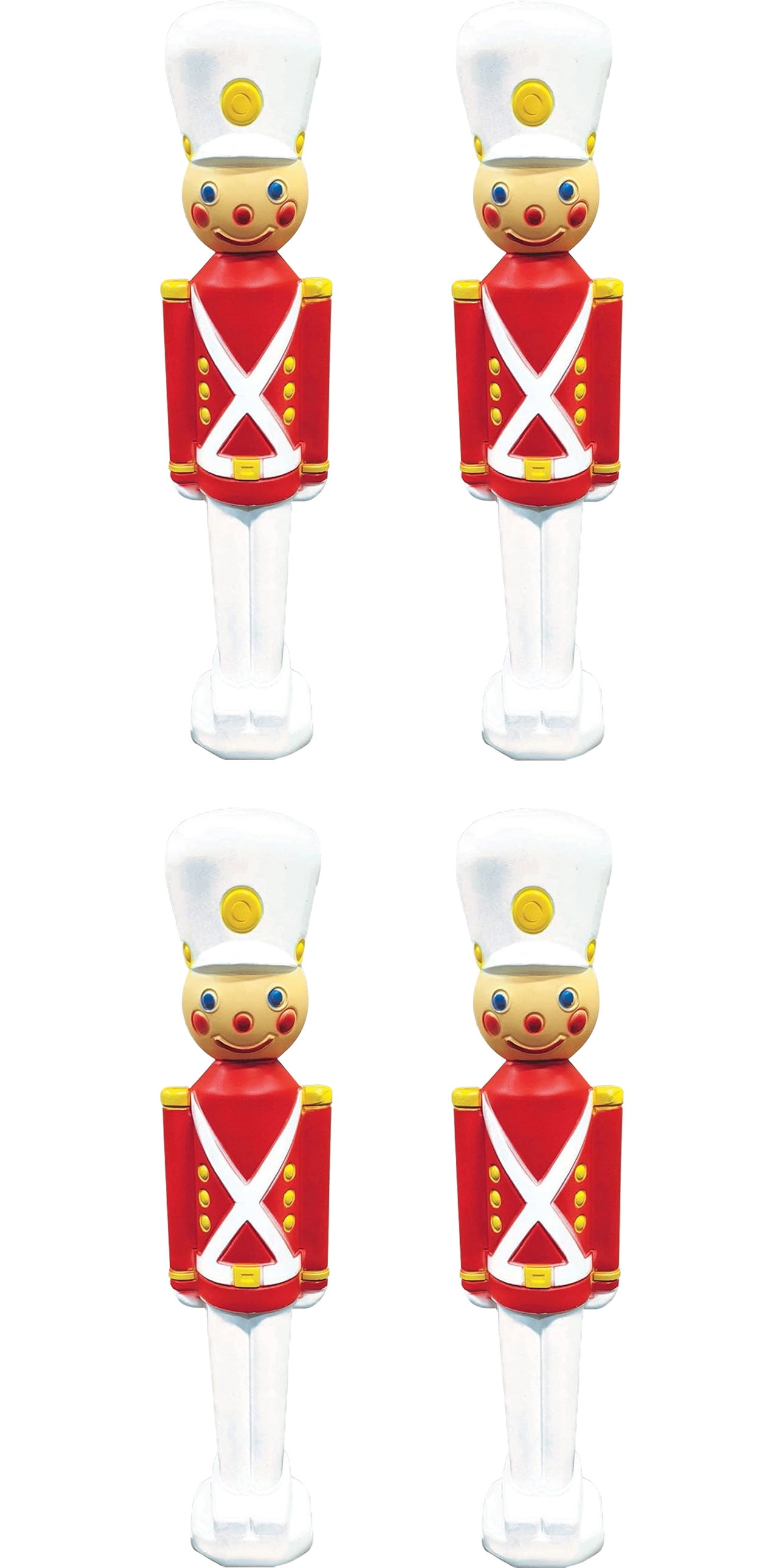 PMU Christmas LightUp Toy Soldier 31 Inch Christmas Decoration Perfect