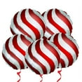 thumbnail image 1 of PMU Christmas Tree Ornament 18 Inch Mylar-Foil Balloon Pkg/5, 1 of 6