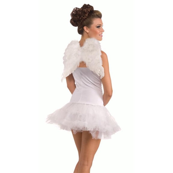 PMU Club Angel Feather Wings Costume Accessory Pkg/1