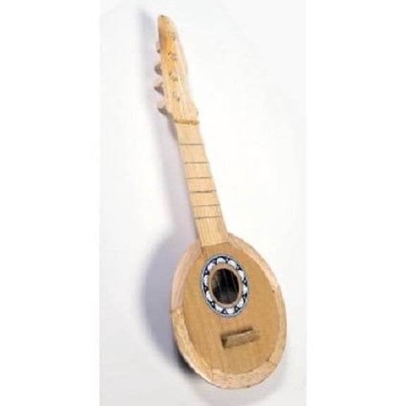 PMU Hawaiian Luau Coconut Ukulele Party Decoration and Accessory (1/pkg) Pkg/1