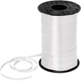 thumbnail image 1 of PMU 500 Yards x 3/16in White Crimped Curling Ribbon String for Gift Wrapping Ribbon Balloon String Birthday Celebration Party Presents Decor, Festival Art Craft Accessories (1-500 Yard Rolls), 1 of 8