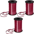 thumbnail image 1 of PMU Curling Ribbon - Crimped Texture Curling Ribbons for Gift Box Wrapping, Florist Flowers, Birthday Party Decorations, Festival Art Craft & Christmas Décor - Burgundy 3/16 Inch X 500 Yards, Pkg/3, 1 of 8