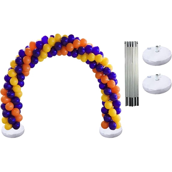 PMU DIY Professional Balloon Arch Deluxe Kit (Multicolor) Balloon Garland for Party Decoration, Decoration Kit for Birthday Party, Wedding, Graduation, Baby Shower (41692-61646) Pkg/1