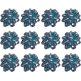 thumbnail image 1 of PMU Decorative Confetti Gift Bows 4-1/4 Inch Large Iridescent Pastel Blue (12/Pkg) Pkg/1, 1 of 1