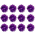 thumbnail image 1 of PMU Decorative Confetti Gift Bows, 4-1/4 Inch Large, Sparkel Purple (12/Pkg) Pkg/1, 1 of 1