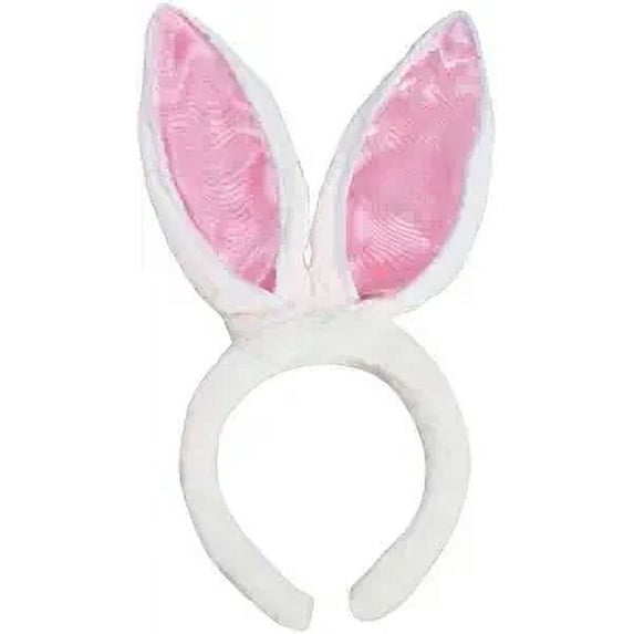 PMU Easter Celebrations Easter Boppers Satin Bunny Ears Headband - Party Costume and Wearable Accessories (1/pkg) Pkg/1