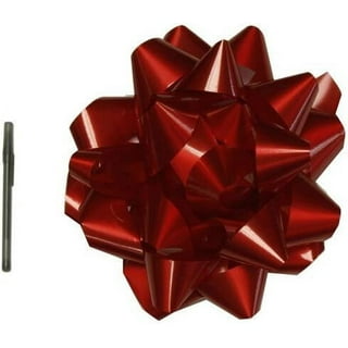 Magnetic Car Bow - 30 - Red 