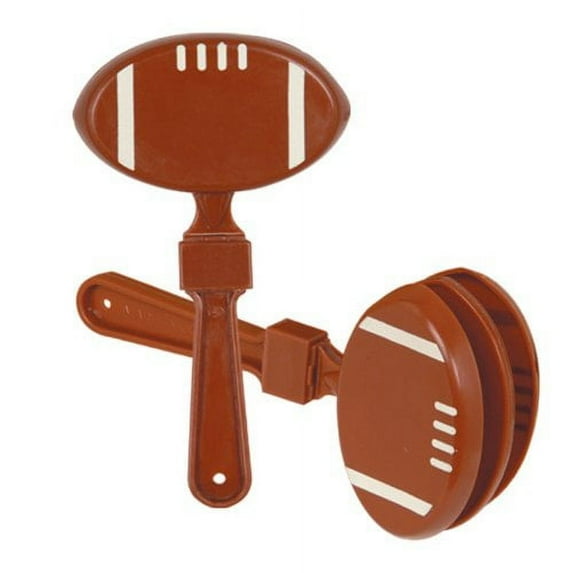 PMU Football Party Supplies and Decorations - Game Clapper 7in Super Bowl Sports Theme Party Accessories Football Indoor/Outdoor Decorations (1/pkg) Pkg/1