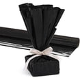 thumbnail image 1 of PMU Gift Wrap Mylar Roll Metallic Black 2-sided, 48 Inches X 100 Ft Roll 1.4 Mil Highly Reflective Mylar Film, Great for Gifts, Birthdays, Christmas, Baskets, Arts & Crafts, 1 of 5
