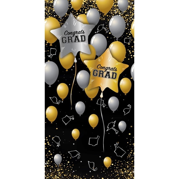 PMU Graduation 5in x 2.5in Selfie Backdrop - Graduation Celebration Decor Party Accessories (2/Pkg) Pkg/1