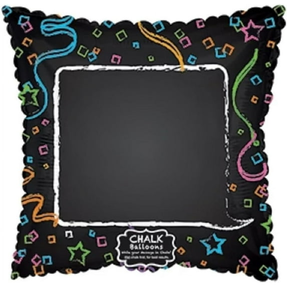 PMU Graduation Chalkboard 18in Mylar Balloon | Graduation Decoration Mylar Balloons | Celebrate Success with Vibrant Graduation Balloons | Balloon Graduation Décor, (25/Pkg) Pkg/1