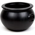 thumbnail image 1 of PMU Large Halloween Cauldron 10 Inch, Witch Plastic Cauldron Candy bowl Black, For Halloween Decor Pkg/1, 1 of 6
