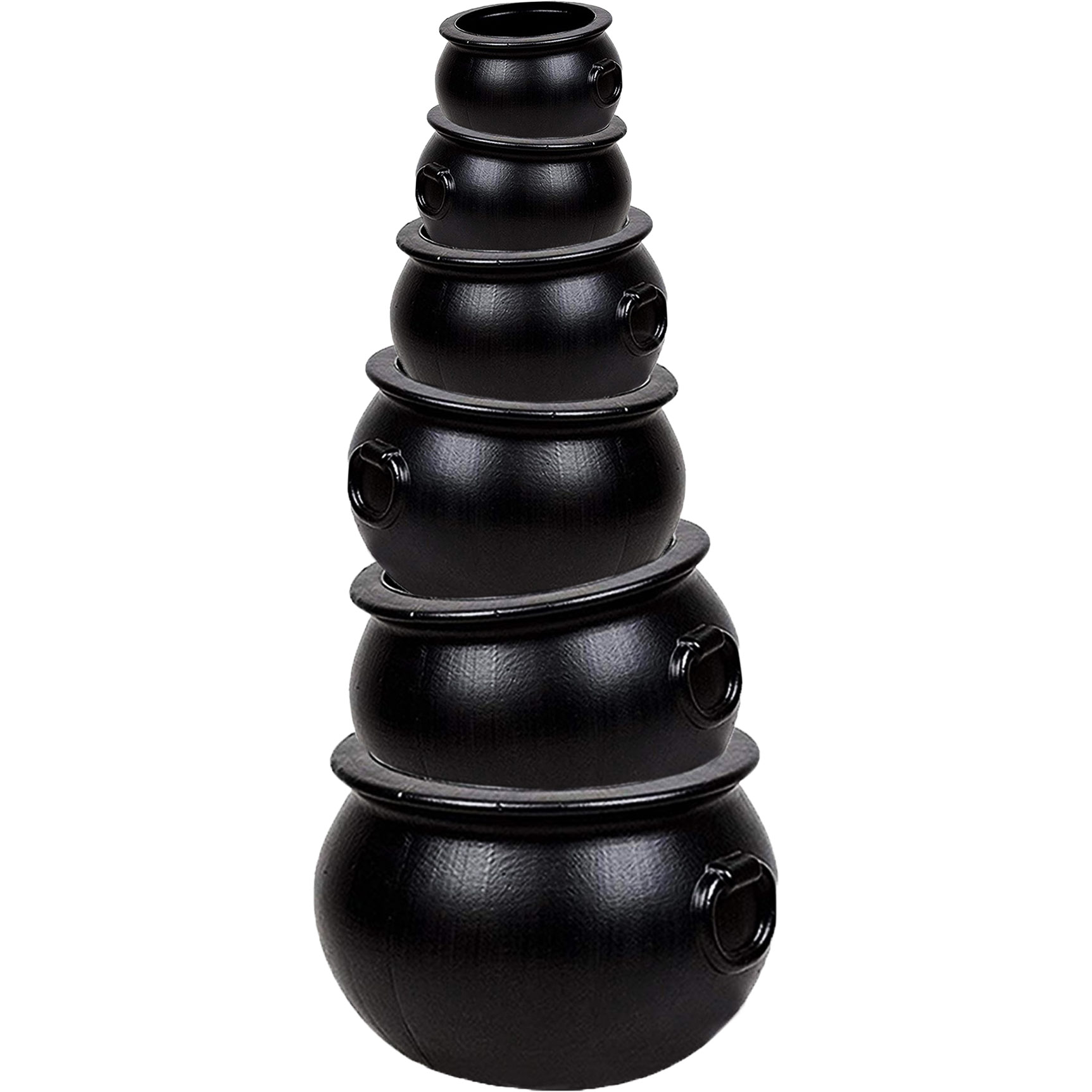 PMU Halloween Cauldron 6pc MultiPack Assortment Plastic Buckets