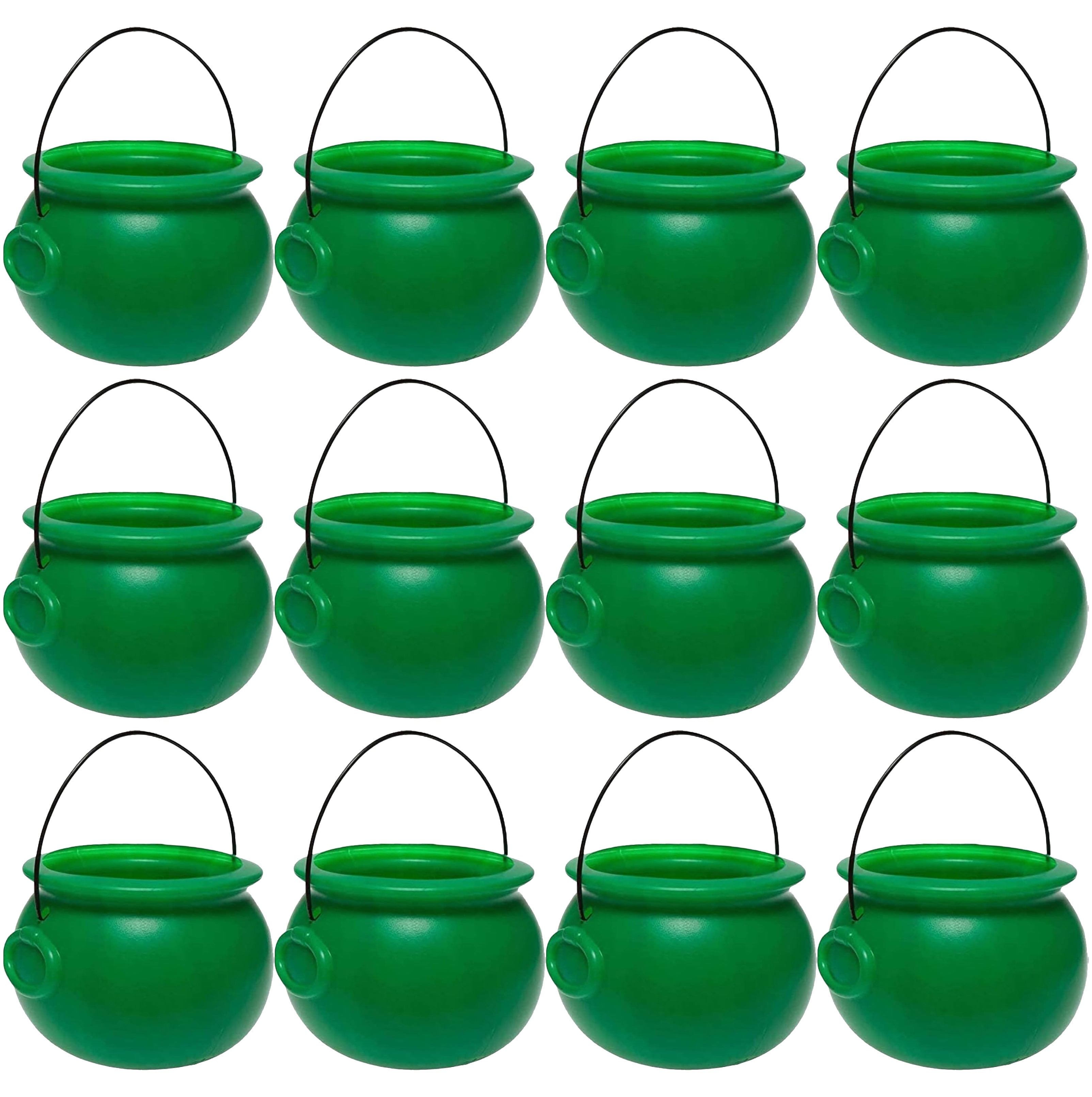 Halloween Cauldron PMU 22 Inch - Large Plastic Candy Bucket With Cast ...