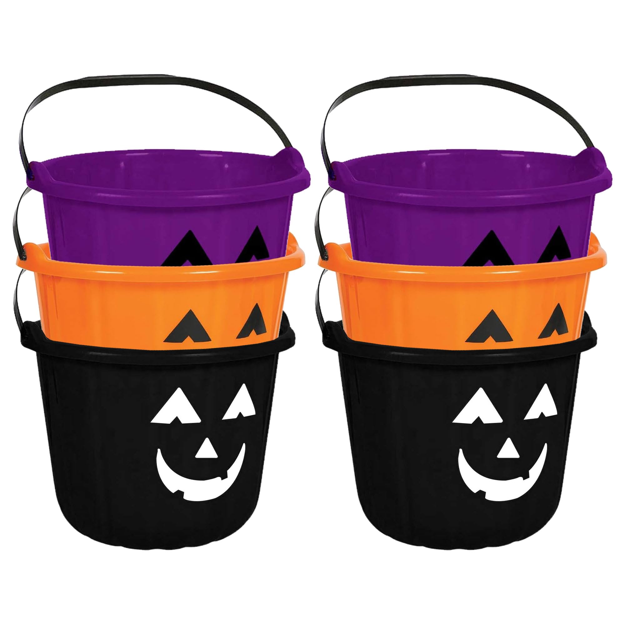 PMU Halloween JackOLantern Trick or Treat Pail Bucket Candy Gift