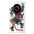 thumbnail image 1 of PMU Halloween Party Accessory Decoration Crashing Witch Door Cover 30in x 60in (1/pkg) Pkg/1, 1 of 6