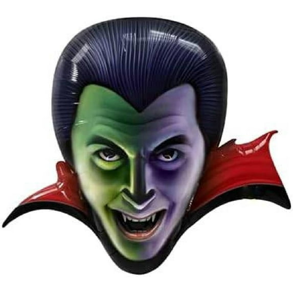 PMU Halloween Party Decoration Accessory 46 Inch Dracula Design Mylar-Foil Balloon (10/Pkg) Pkg/1