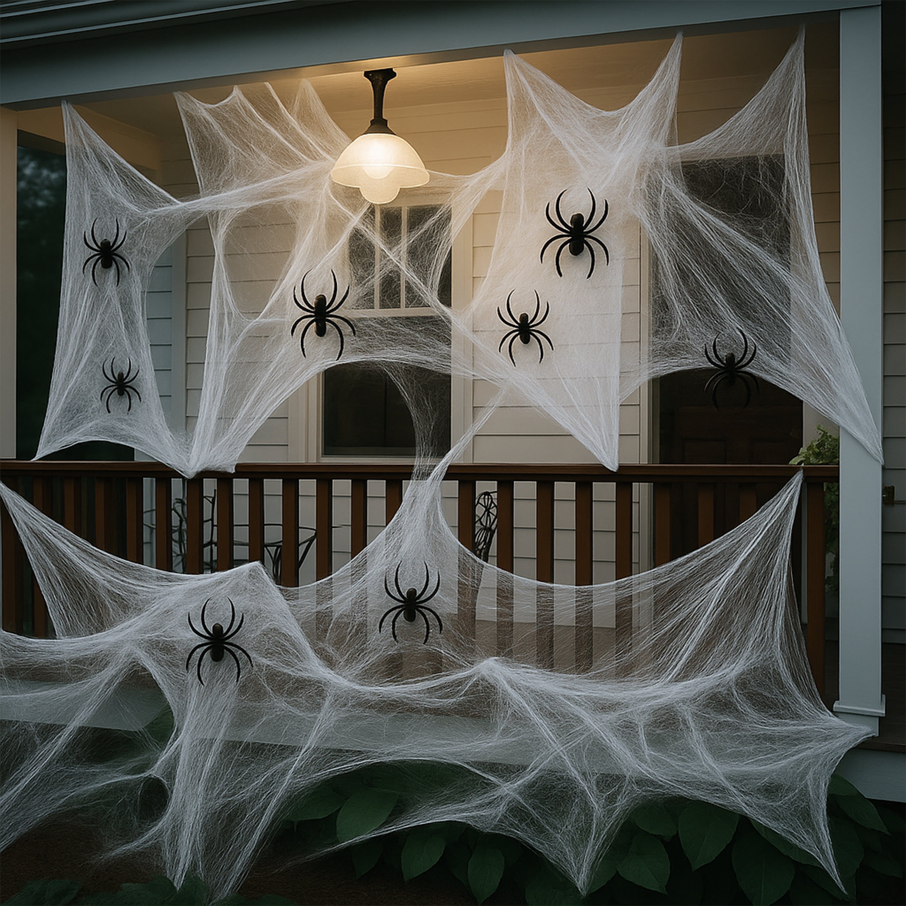 PMU Halloween Party Decoration Accessory Giant Spider Web 60 grams with ...