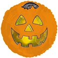 thumbnail image 1 of PMU Halloween Pumpkin Fun 18 Inch Mylar-Foil Balloon Pkg/25, 1 of 7