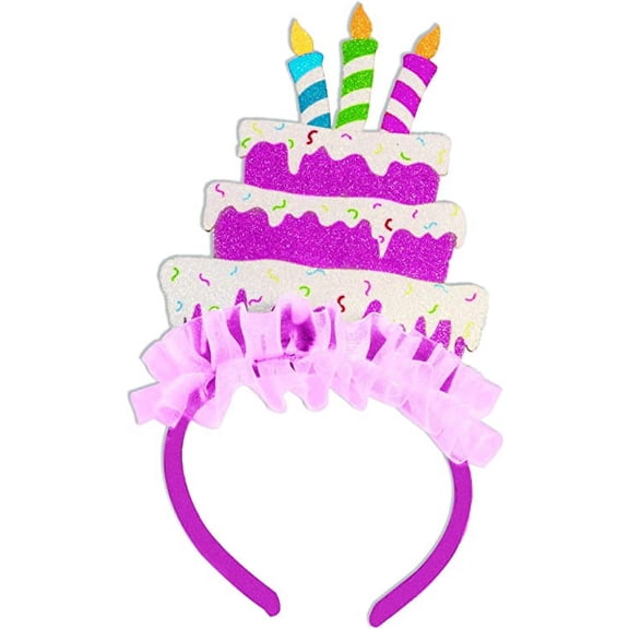 PMU Happy Birthday Headband Party Accessory Pkg/1
