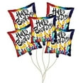 thumbnail image 1 of PMU Happy Birthday Polka Dot Candles 18 Inch Mylar-Foil Balloon Pkg/5, 1 of 7