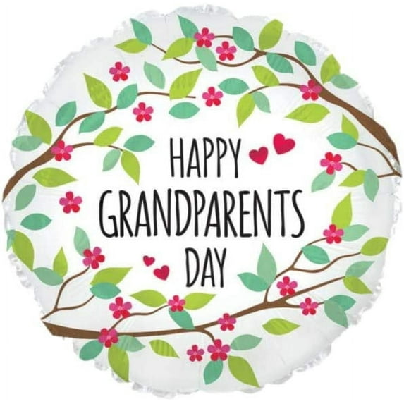 PMU Happy Grandparents Day 18 Inch Mylar Balloon Pkg/10