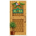 thumbnail image 1 of PMU Hawaiian Luau Aloha Door Cover 30in x 5ft Party Decoration and Accessory (1/pkg) Pkg/1, 1 of 1