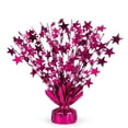 thumbnail image 1 of PMU Bursting Star Centerpiece- Hot Pink Balloon Weights, table Centerpiece for Graduation, Birthdays, Halloween, Veterans, Party & Independence Day Celebration-15in / 7.34cm, 1 of 9