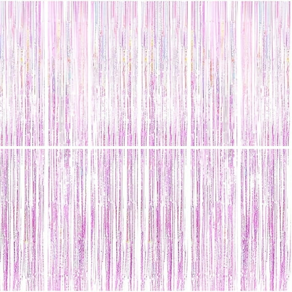 PMU Iridescent Opal Curtains (12/pkg) Pkg/1