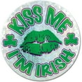 thumbnail image 1 of PMU Kiss Me I'm Irish Button Party Accessory Pkg/1, 1 of 2
